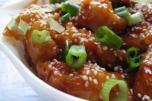Медовая курочка в кунжуте Медовая курочка в кунжуте