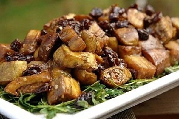 Консервированные жареные баклажаны, по вкусу как грибы