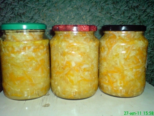 Закуска из кабачков на зиму Закуска из кабачков на зиму
