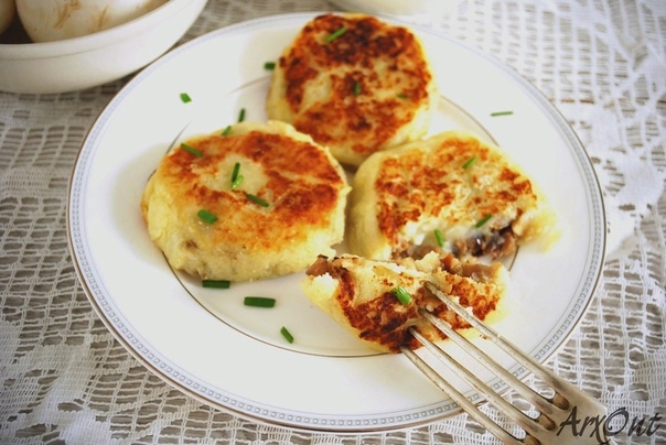 Картофельные зразы с грибами! Картофельные зразы с грибами!