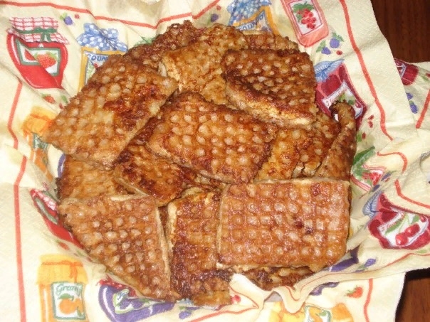 Жареные вафли. Жареные вафли.