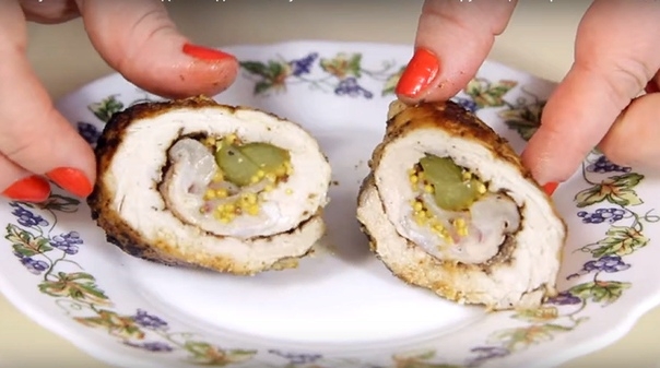 Горячая закуска -мясные рулетики в хрустящей корочке Горячая закуска -мясные рулетики в хрустящей корочке
