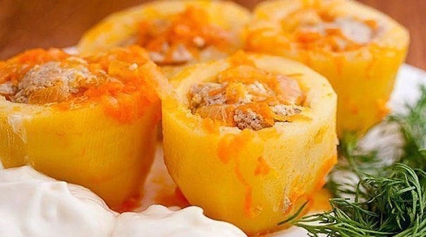 Потрясающая фаршированная картошечка. Быстро, просто, сытно! Потрясающая фаршированная картошечка. Быстро, просто, сытно!