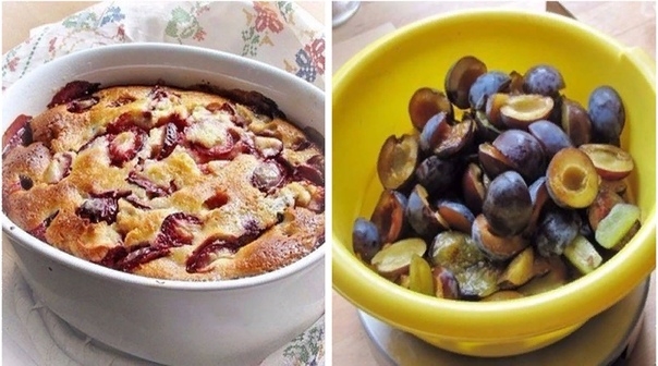 Шарлотка со сливами. Изумительный вкус Шарлотка со сливами. Изумительный вкус
