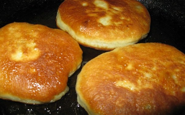 Беляши с мясом на кефире Беляши с мясом на кефире