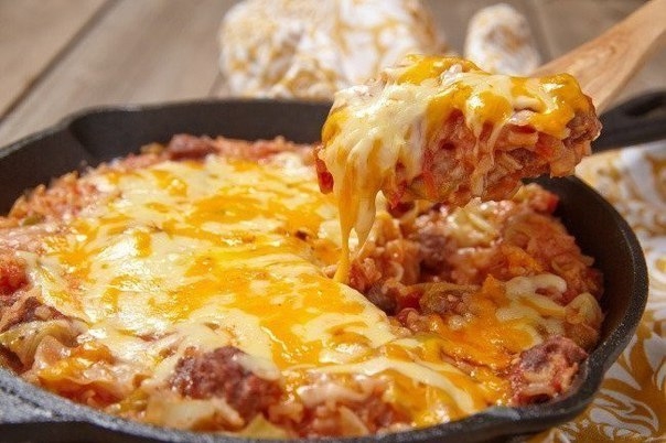 Запеканка с мясным фаршем и картофелем Запеканка с мясным фаршем и картофелем