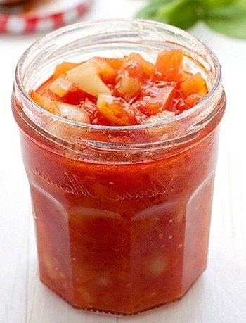 Кабачковое лечо с чесноком