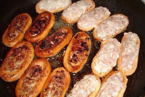 Сушки со свиным фаршем