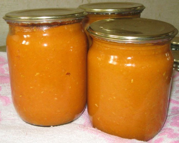 Кабачковая икра по-советски