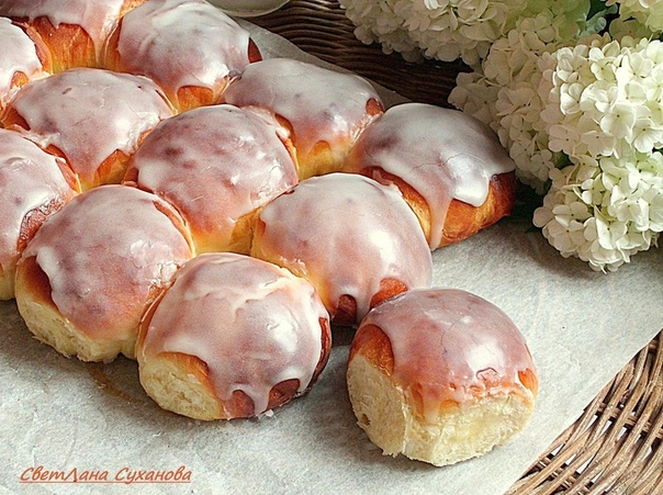 Булочки с помадкой