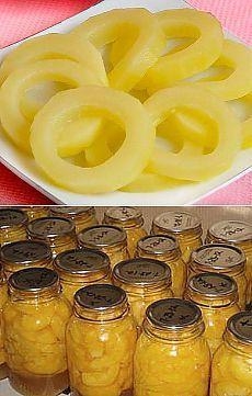 "Ананасы" из кабачков