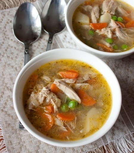 КУРИНЫЙ СУП С ГОРОШКОМ КУРИНЫЙ СУП С ГОРОШКОМ