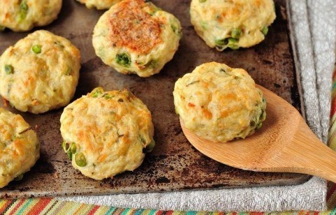 Курино-кабачковые котлетки Курино-кабачковые котлетки