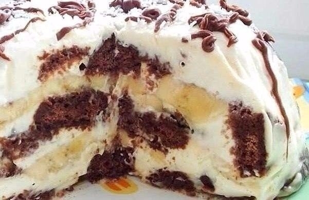 Неописуемо вкусный тортик "Прянично-банановый"