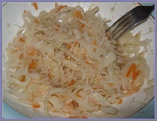 Вкусная хрустящая квашеная капуста в рассоле