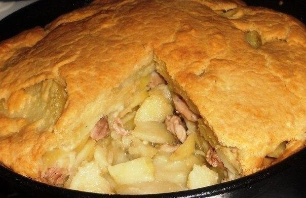 Ленивый курник Ленивый курник