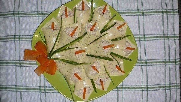 Салат "Каллы"