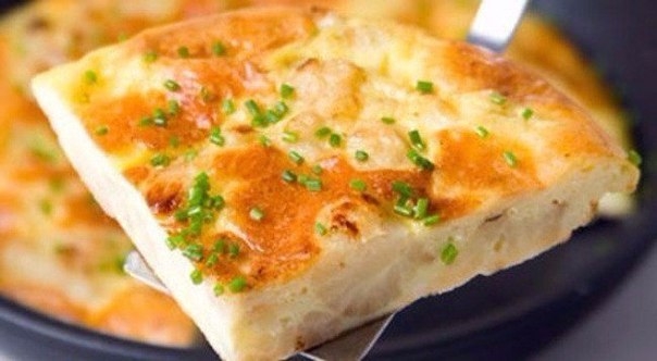 Омлет с капустой - просто, быстро, вкусно! Легче и полезнее завтрака не найти!