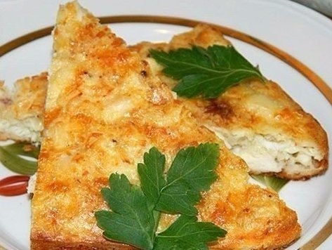 ЛЁГКАЯ ЗАПЕКАНКА ИЗ КУРИНОЙ ГРУДКИ