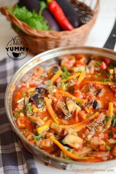 Соте из баклажанов - ну очень вкусно!