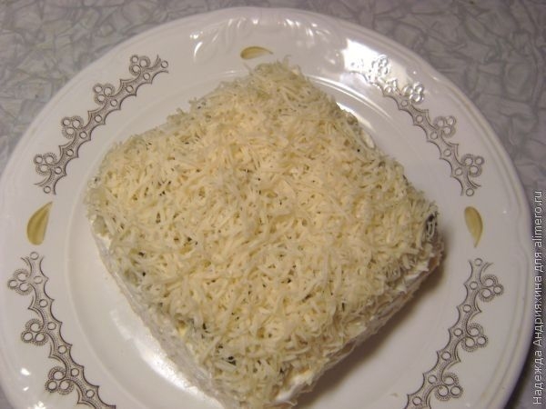 Салат с грецкими орехами