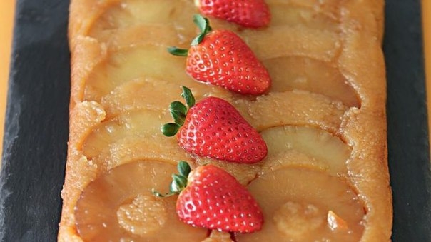 Торт-перевертыш с ананасами Торт-перевертыш с ананасами