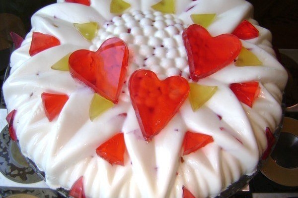 Торт-чизкейк «Разноцветные льдинки» Торт-чизкейк «Разноцветные льдинки»