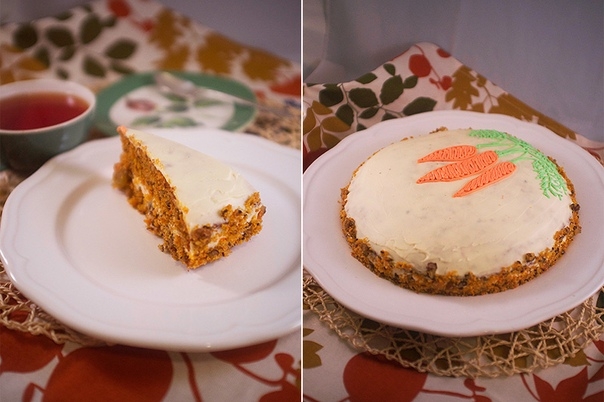Морковный торт/ Carrot cake