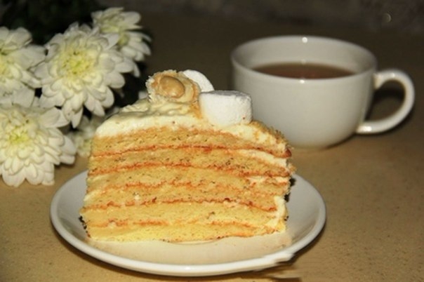 Торт "Молочная девочка" ("Milchmädchen") Торт "Молочная девочка" ("Milchmädchen")