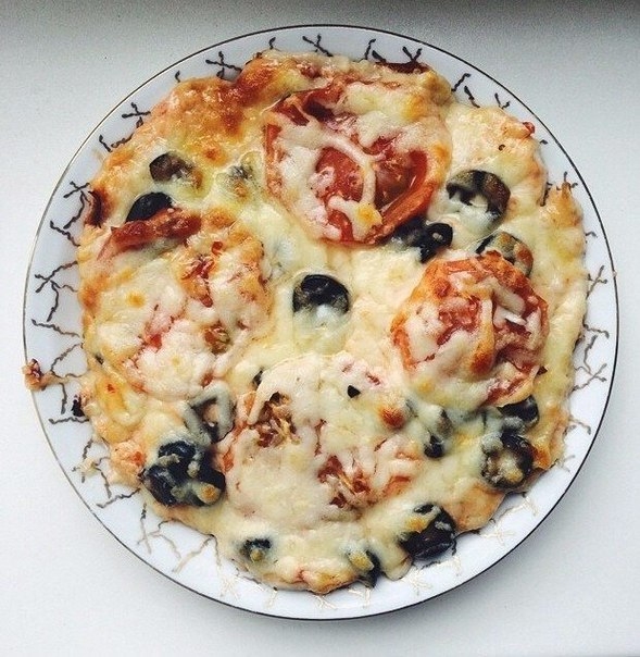 Кефирные оладьи с яблоками
