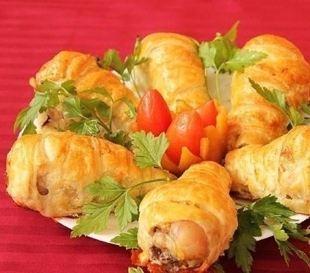 Вкусные куриные ножки в тесте Вкусные куриные ножки в тесте