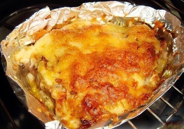 Быстрый ужин. Узелки с мясом и сыром. Быстрый ужин. Узелки с мясом и сыром.