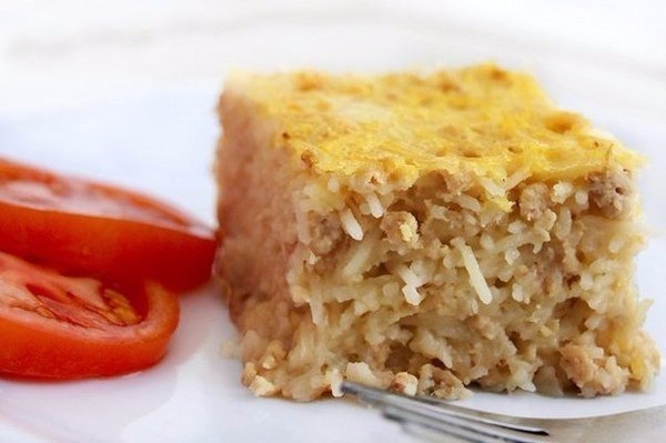 ВЕРМИШЕЛЕВАЯ ЗАПЕКАНКА С МЯСОМ.