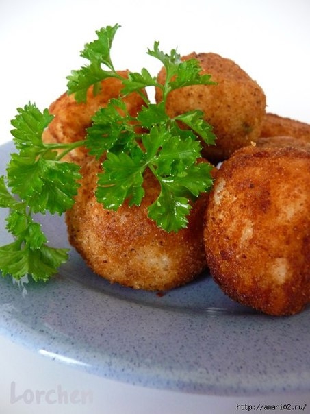 Рисовые колобки с начинкой