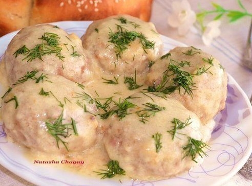 Вкусные мясные тефтели в молочном соусе Вкусные мясные тефтели в молочном соусе
