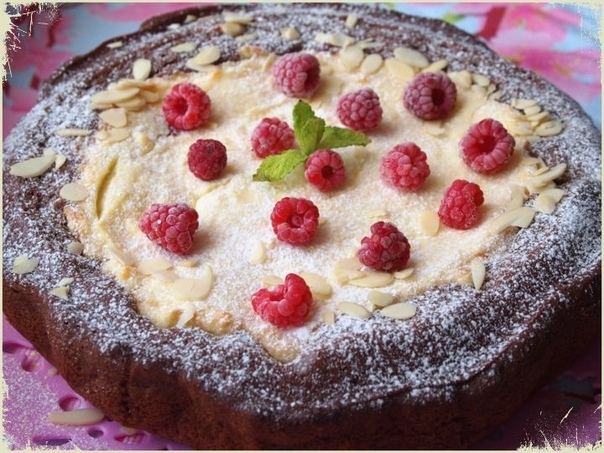 Нереально вкусная шоколадная ватрушка. Нереально вкусная шоколадная ватрушка.