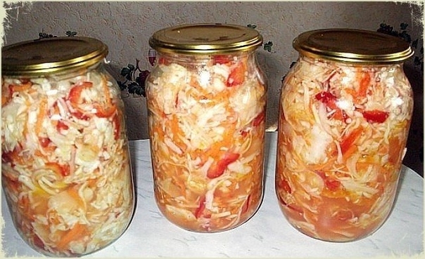 Вкусный капустный салат "ОСЕННИЙ" Вкусный капустный салат "ОСЕННИЙ"