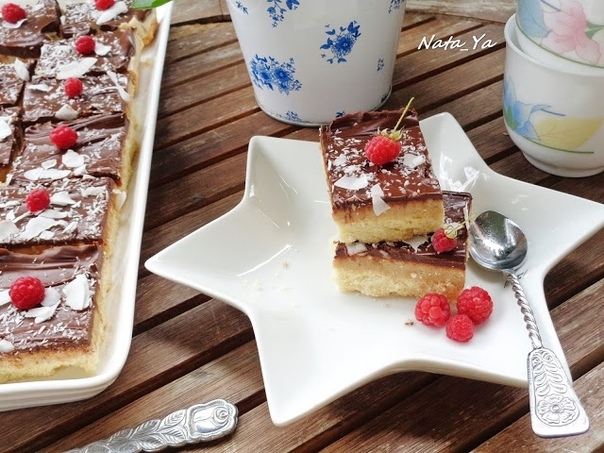 ПИРОЖНОЕ "ПОЦЕЛУЙ МИЛЛИОНЕРА" С МОЛОЧНОЙ КАРАМЕЛЬЮ