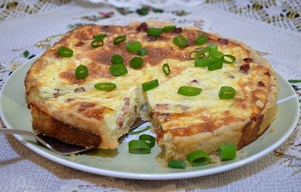 Необычный пирог с камбалой Необычный пирог с камбалой