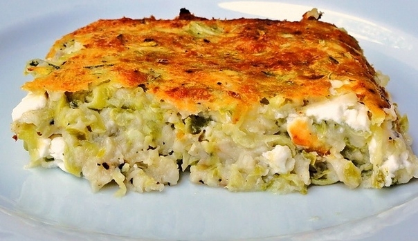 Греческий кабачковый пирог. Греческий кабачковый пирог.