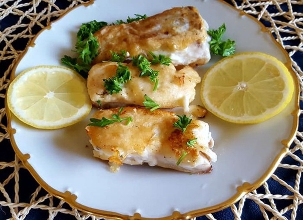 Филе трески в белковом кляре Филе трески в белковом кляре
