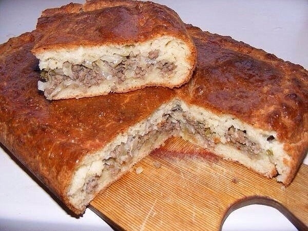 Капустно-мясной пирог Капустно-мясной пирог