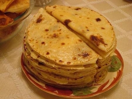 Кыстыбый с картофелем Кыстыбый с картофелем
