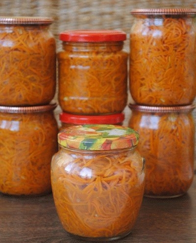 Морковь по-корейски на зиму Морковь по-корейски на зиму