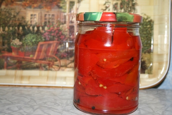 Перец половинками, маринованный за 15 минут! Перец половинками, маринованный за 15 минут!