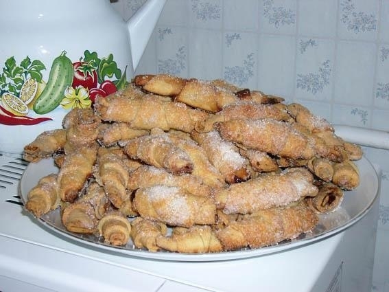 Рогалики творожные рассыпчатые Рогалики творожные рассыпчатые