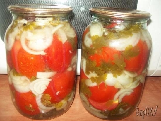 Маринованные помидоры "Мои любимые" Маринованные помидоры "Мои любимые"