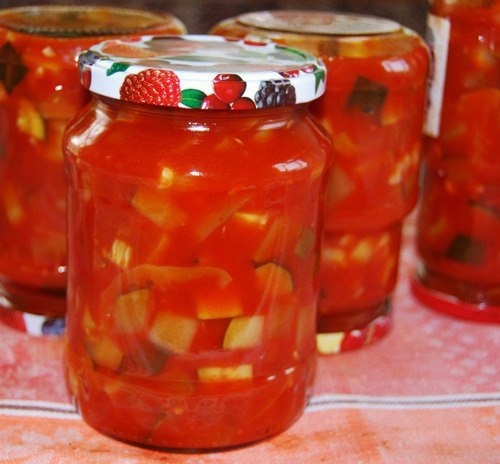 Острое из кабачков Острое из кабачков