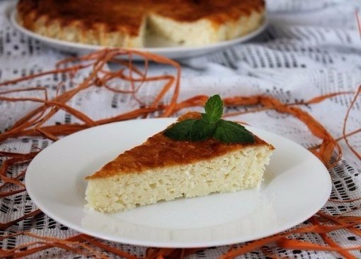 Нежная кокосовая запеканка