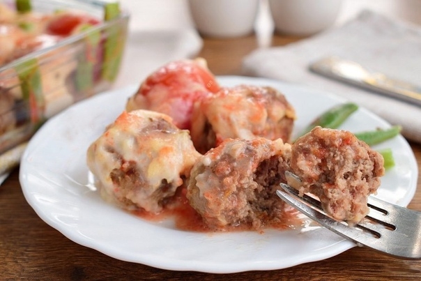 Нежные мясные шарики по-берлински Нежные мясные шарики по-берлински